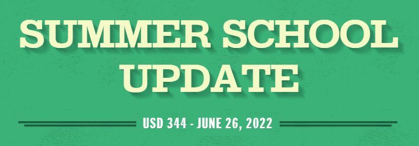 Summer School Update June 26