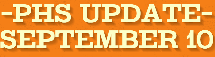 PHS Update - September 10
