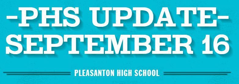 PHS Update - Sept 16