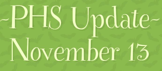 PHS Update - November 13