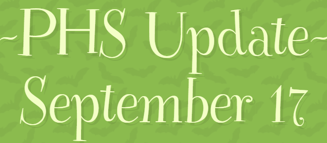 PHS Update - September 17