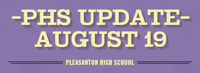 PHS Update August 19