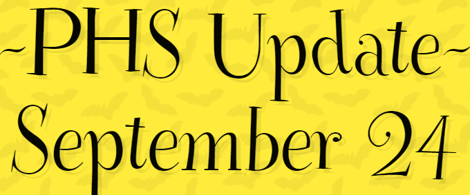PHS Update - September 24